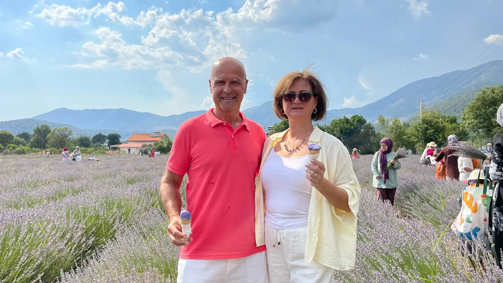 Fethiye Yeşilüzümlü'de 5. Lavanta Kesimi başladı