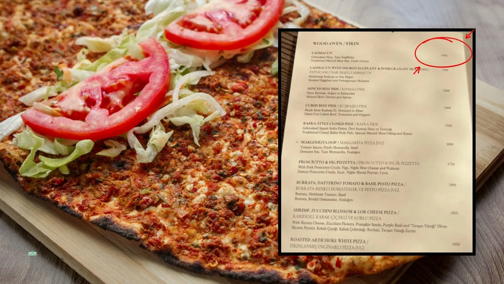 Fethiye'de 1450 TL'lik Lahmacun Sonrası Bakanlık Harekete Geçti