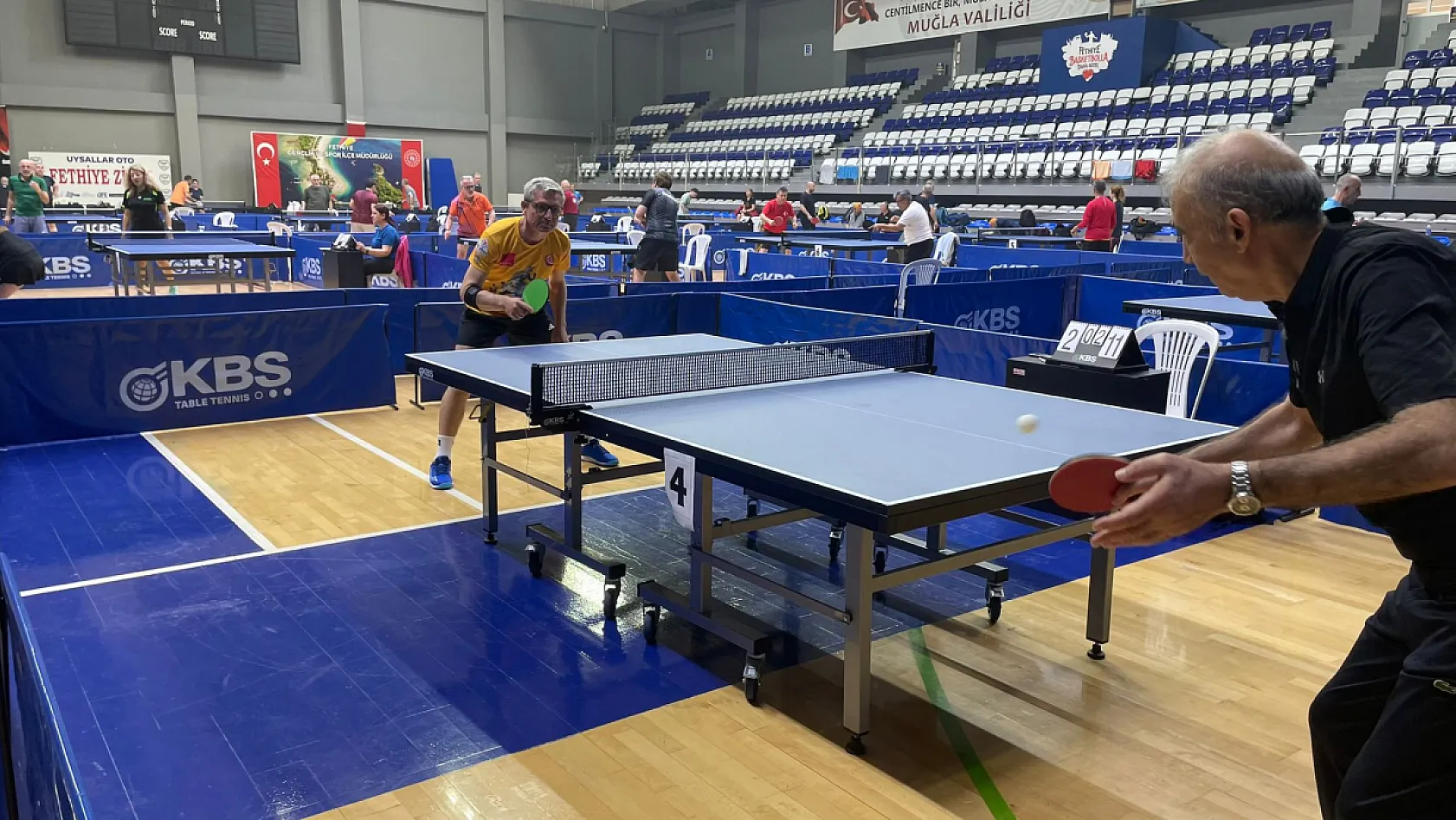 Fethiye'de 2. Veteran Turnuvası heyecanı: Spor, dostluk ve rekabet buluştu