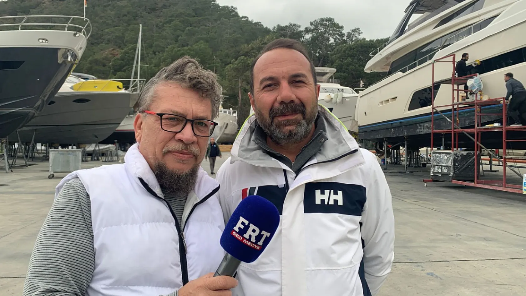 Fethiye'de 20 Yıllık Kaptan Hançer 'Yatlar Sezona Hazır Hale Getiriliyor'