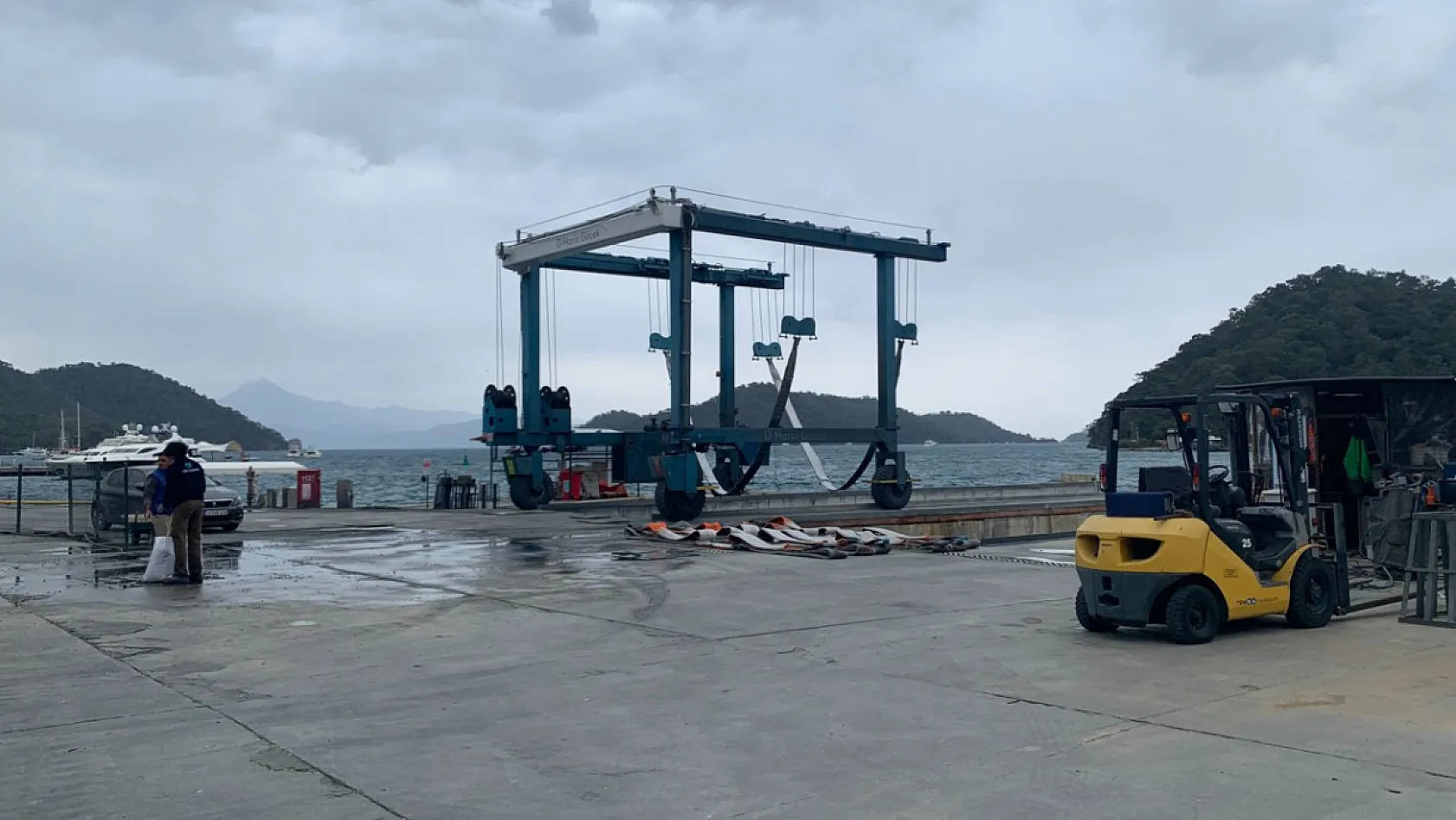 Fethiye'de 20 Yıllık Kaptan Hançer 'Yatlar Sezona Hazır Hale Getiriliyor'