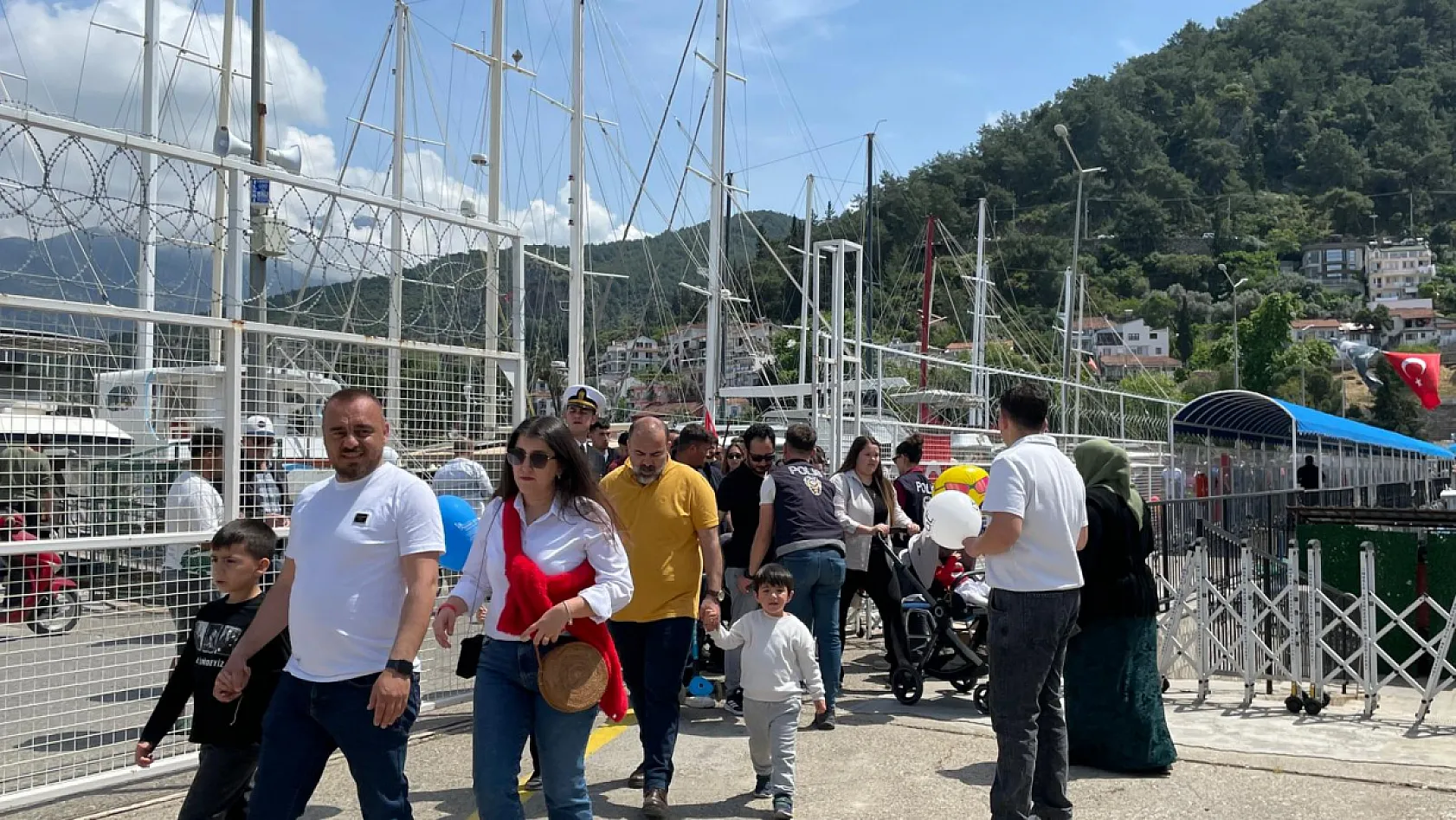 Fethiye'de 23 Nisan'da Zıpkın Hücum Botuna Yoğun İlgi