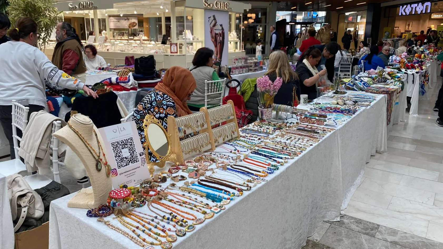 Fethiye'de 8 Mart'ta kadın emeği buluşması: Üretici kadınlar stant açtı