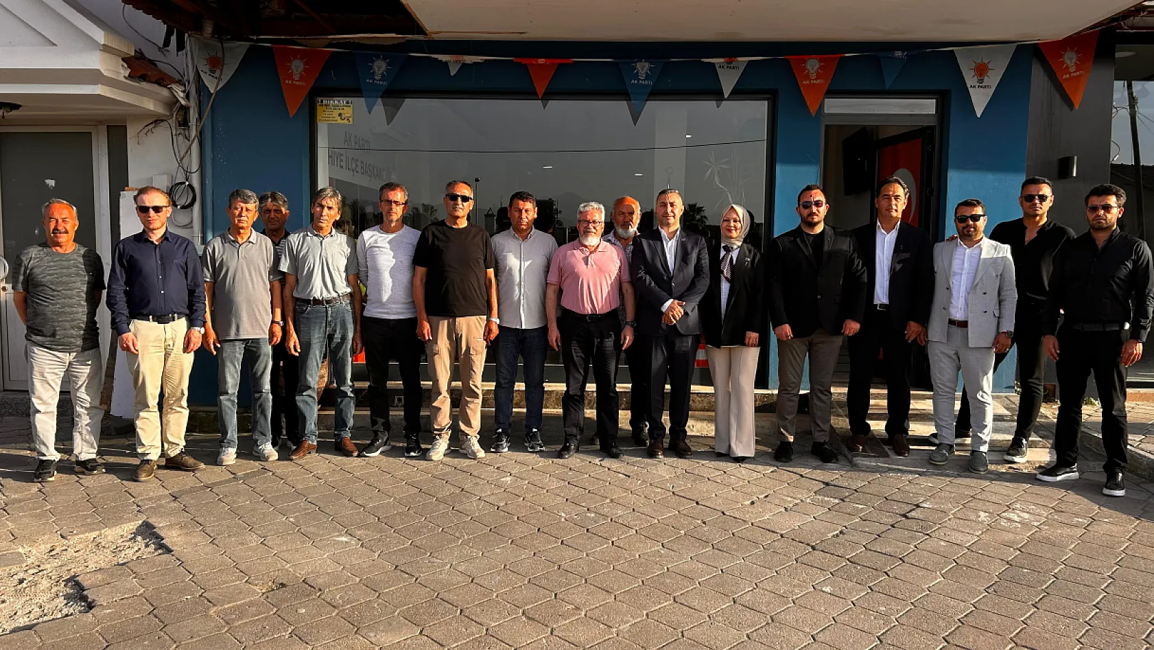 Fethiye'de Anahtar Parti'den AK Parti'ye Ziyaret