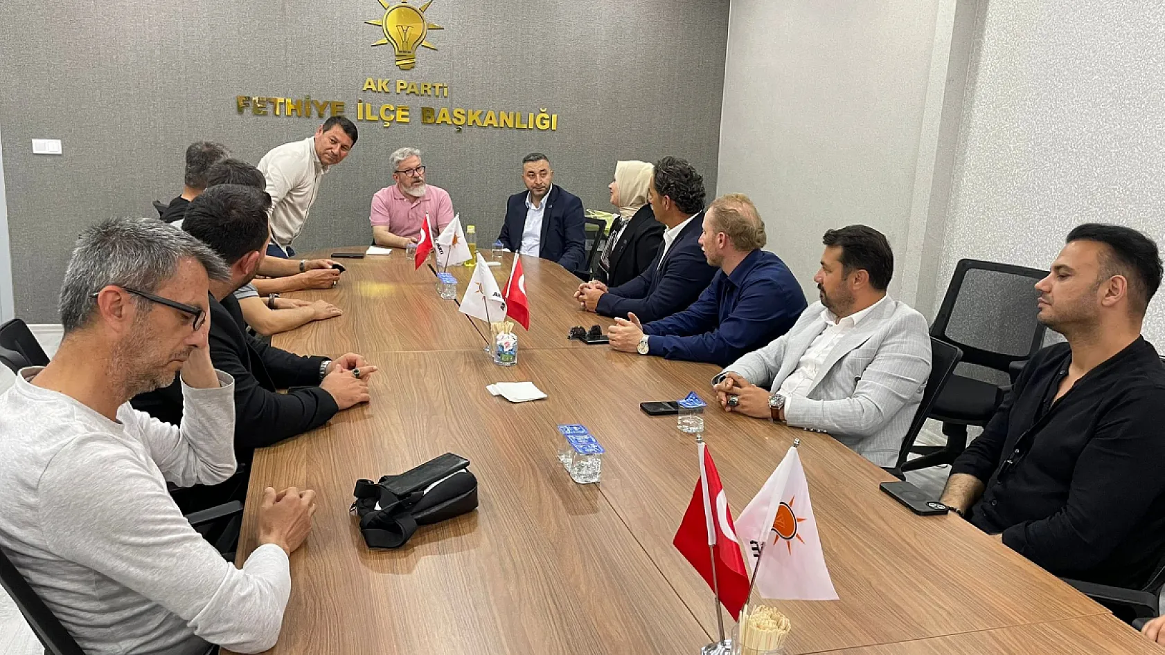 Fethiye'de Anahtar Parti'den AK Parti'ye Ziyaret