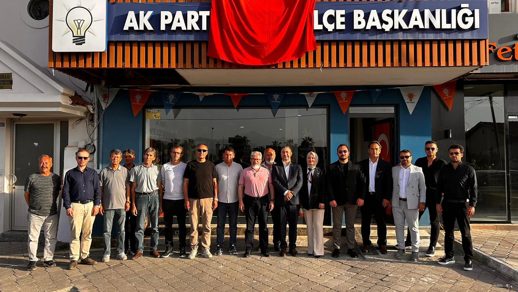 Fethiye'de Anahtar Parti'den AK Parti'ye Ziyaret