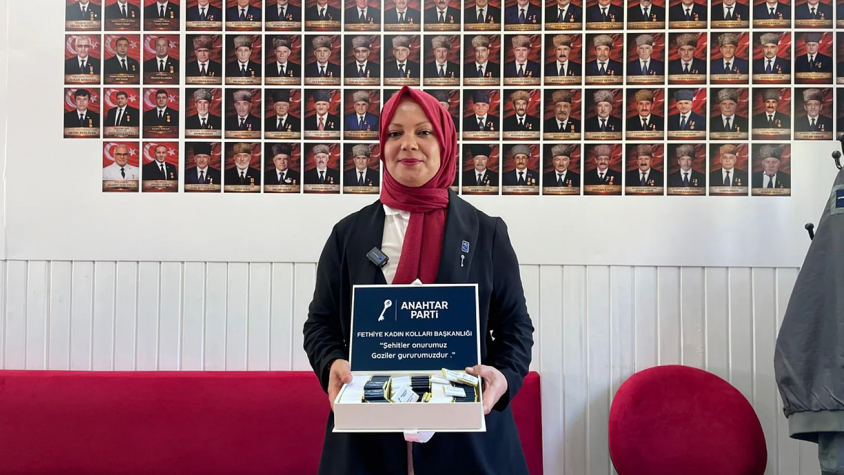 Fethiye'de Anahtar Parti'den şehitler ve gaziler için lokma hayrı