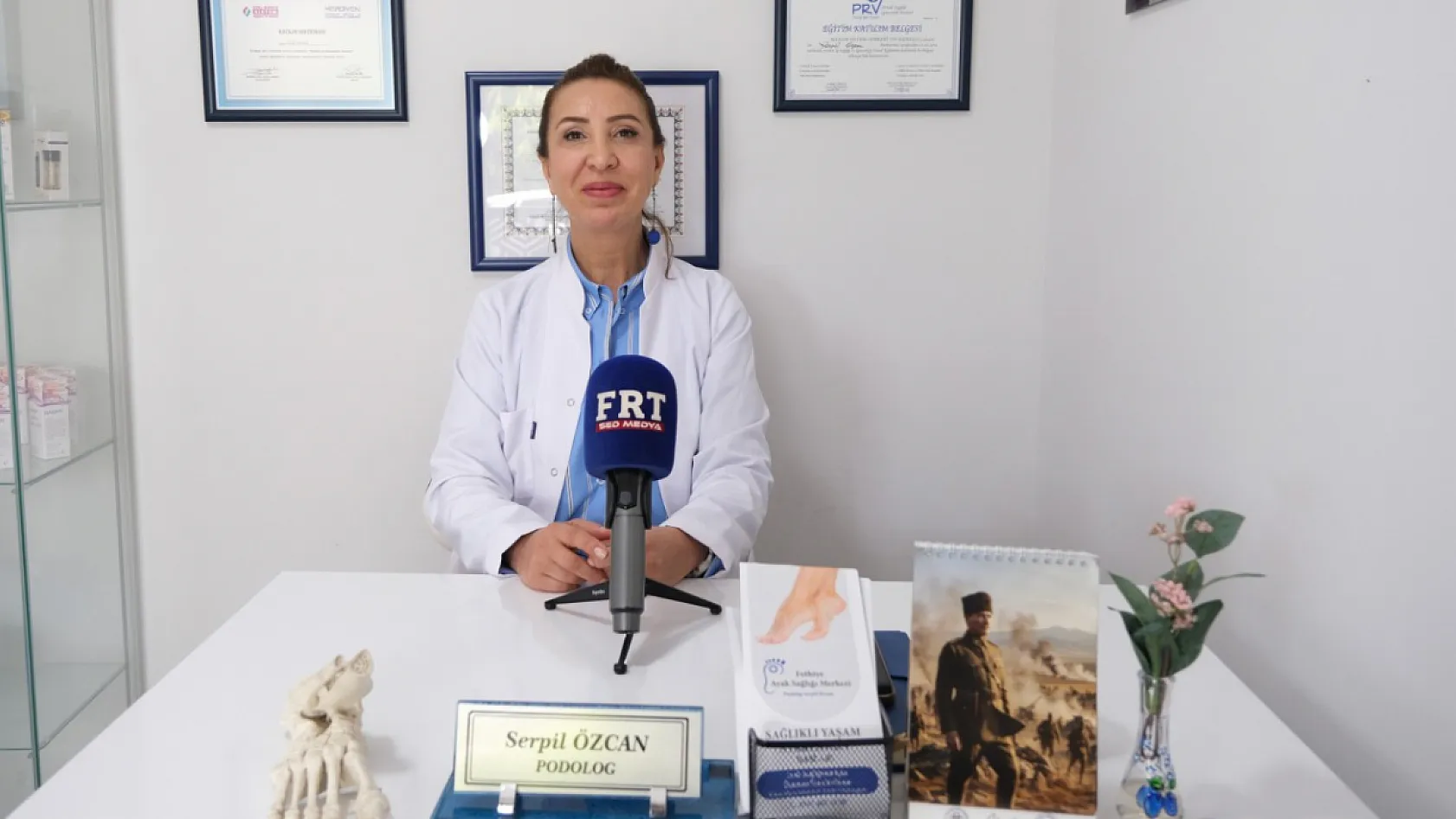 Fethiye'de 'ayak sağlığında' yeni dönem: İlk podoloji merkezi hizmete açıldı