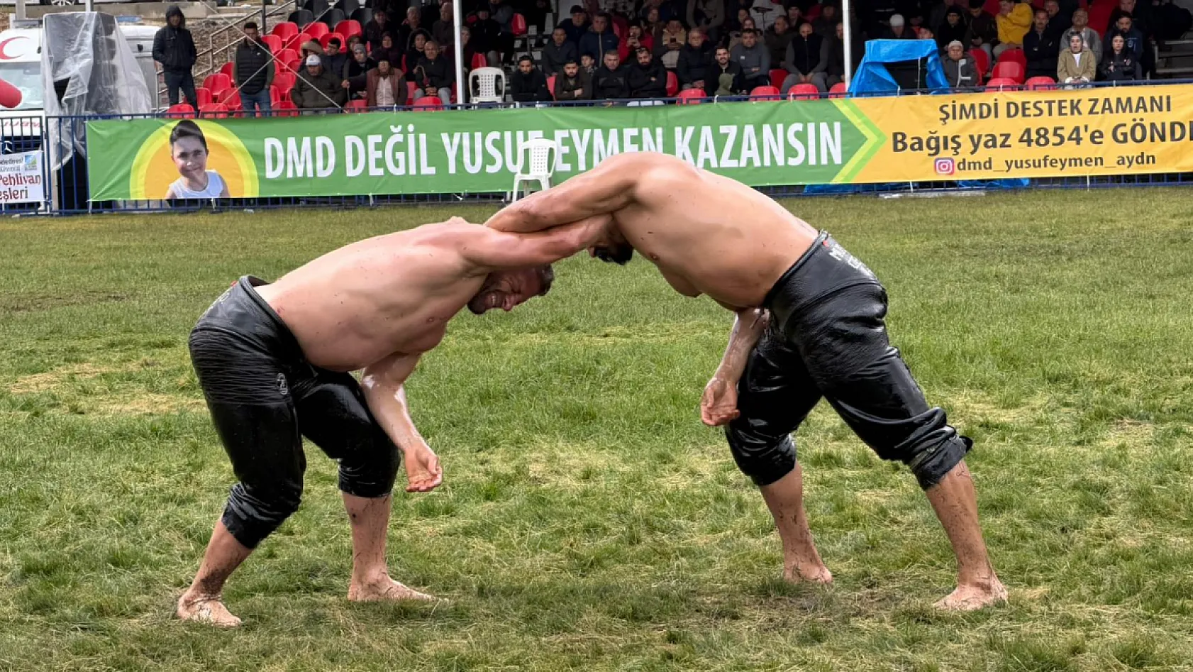 Fethiye'de Başpehlivanlığı Cengizhan Şimşek Kazandı