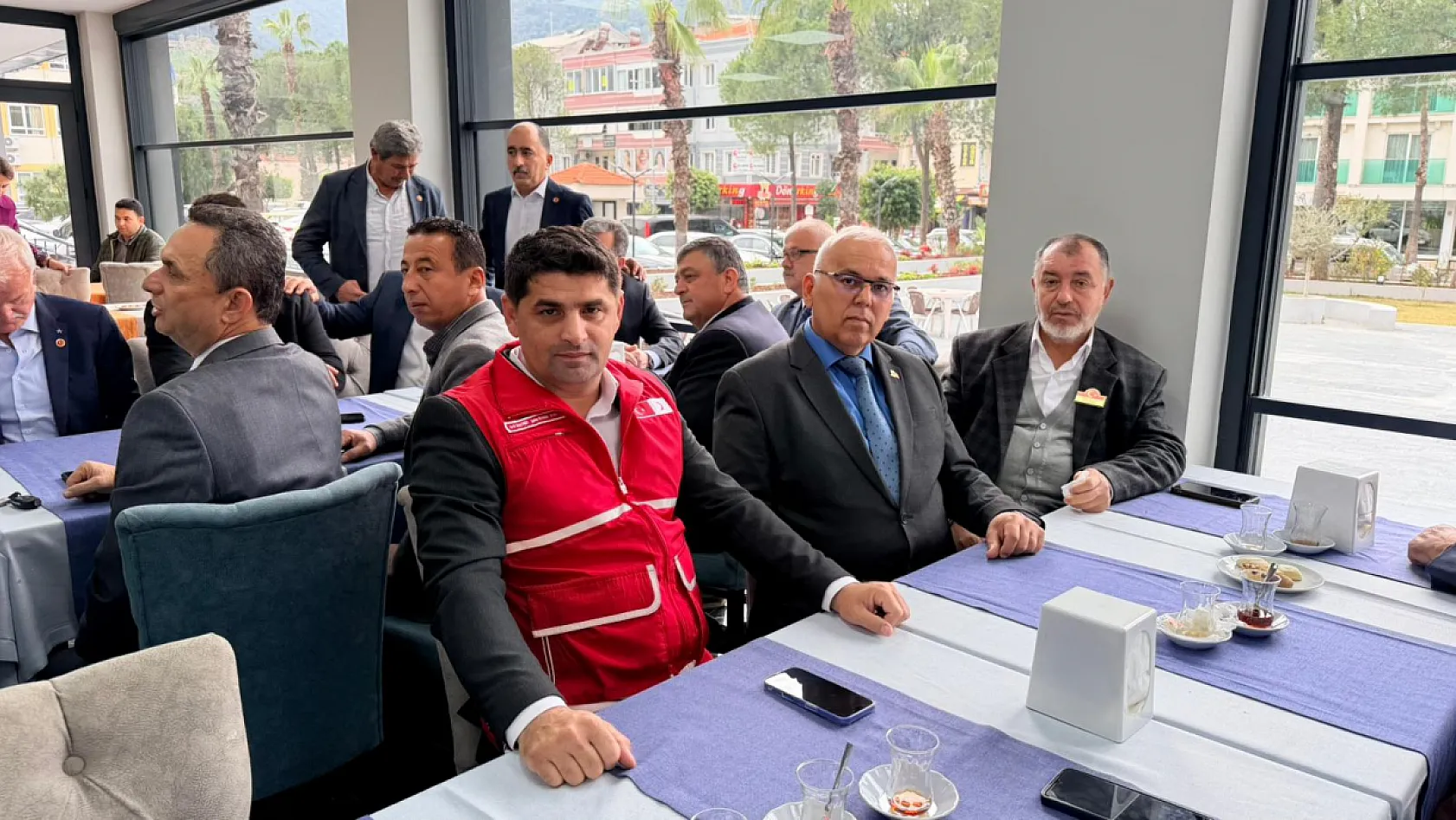 Fethiye'de bayramlaşma töreninde ortak mesaj: 'Birlikte güçlüyüz'