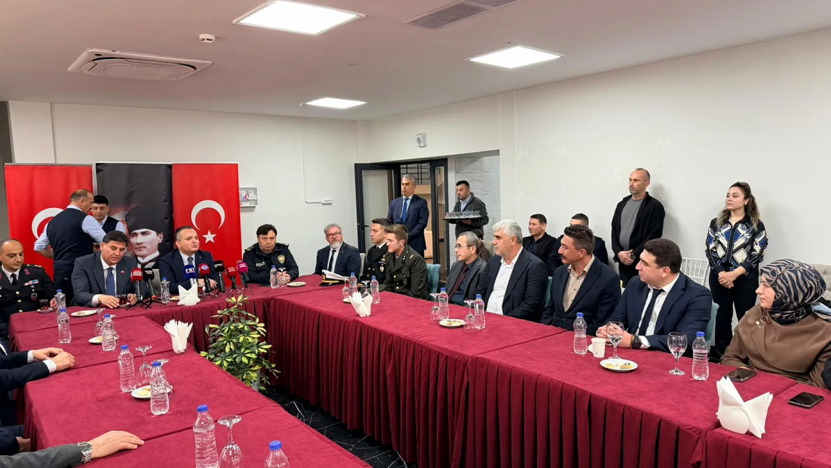 Fethiye'de bayramlaşma töreninde ortak mesaj: 'Birlikte güçlüyüz'