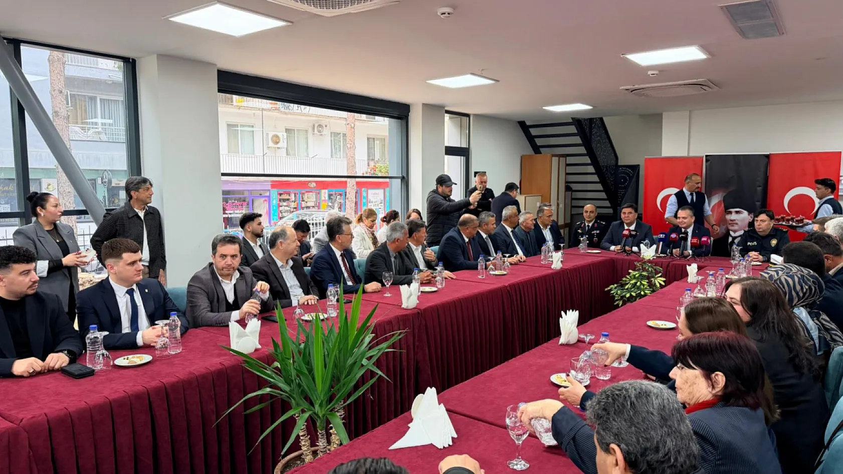Fethiye'de bayramlaşma töreninde ortak mesaj: 'Birlikte güçlüyüz'