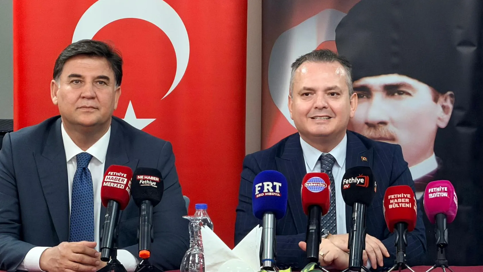 Fethiye'de bayramlaşma töreninde ortak mesaj: 'Birlikte güçlüyüz'