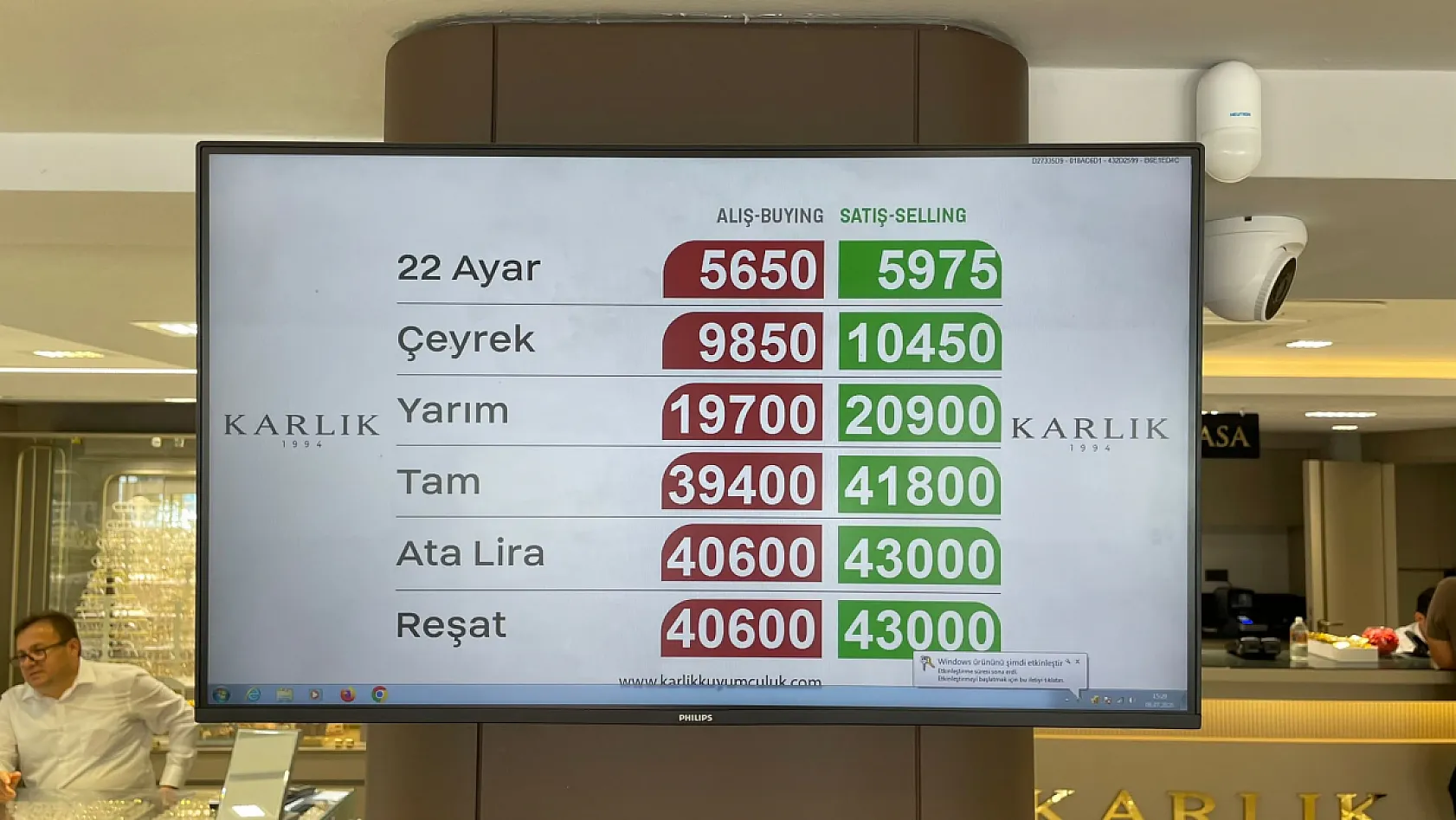 Fethiye'de çeyrekli bilekliklere yoğun ilgi: Hem takı hem yatırım aracı oldu