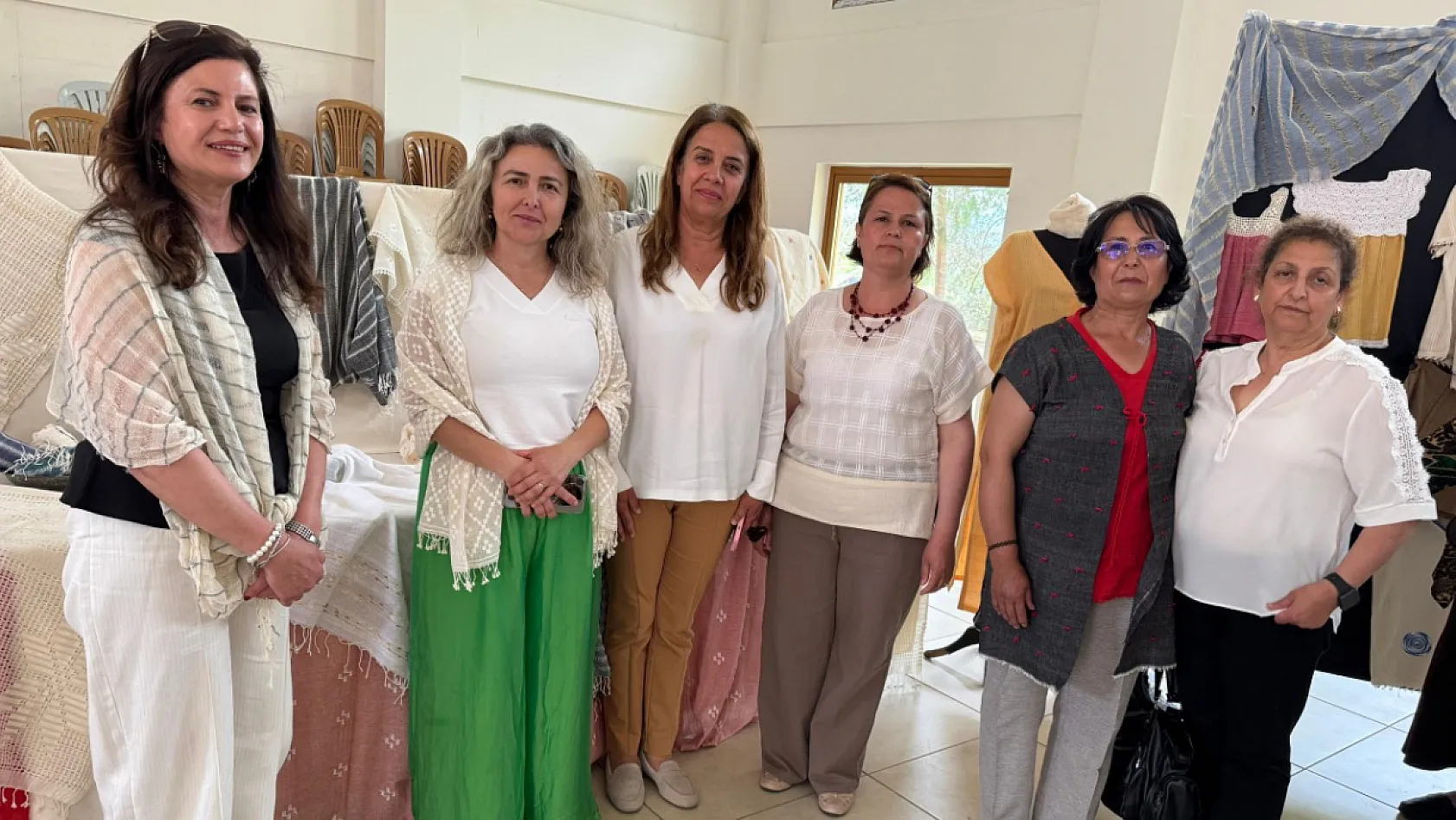 Fethiye'de dastar sergisi: Kadın emeği geleneksel dokumayı yaşatıyor