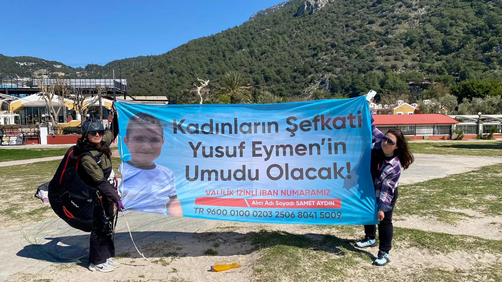 Fethiye'de DMD Hastası Yusuf Eymen İçin Sessiz Farkındalık