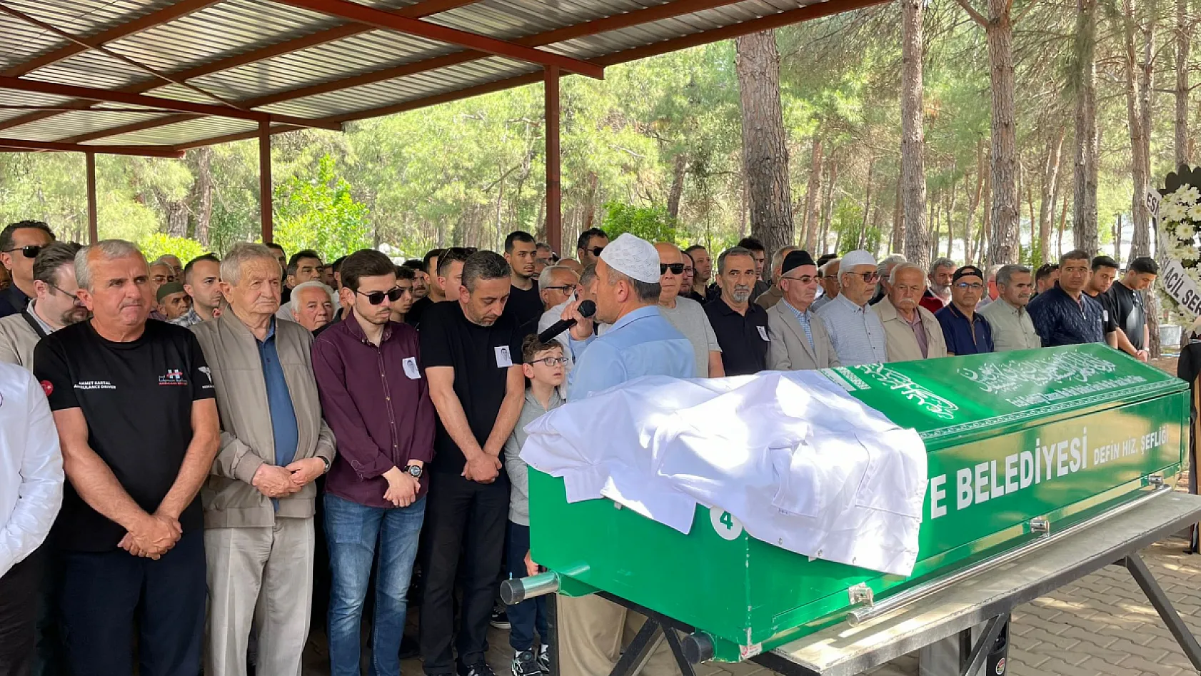 Fethiye'de Dr. Ali İhsan Alpay, Çamköy Türbe Mezarlığı'nda defnedildi