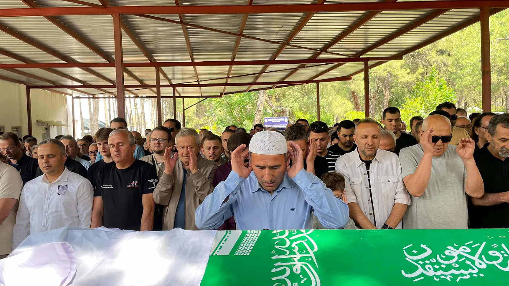 Fethiye'de Dr. Ali İhsan Alpay, Çamköy Türbe Mezarlığı'nda defnedildi