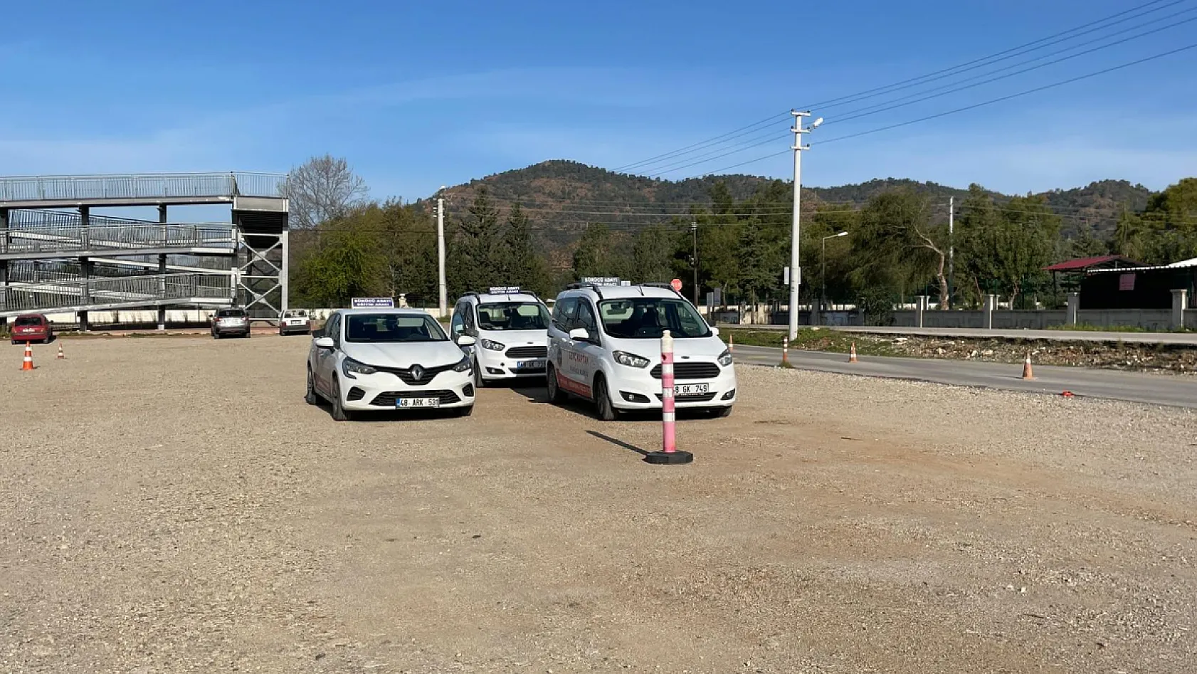 Fethiye'de ehliyete yoğun ilgi: Adaylar sınava hazır