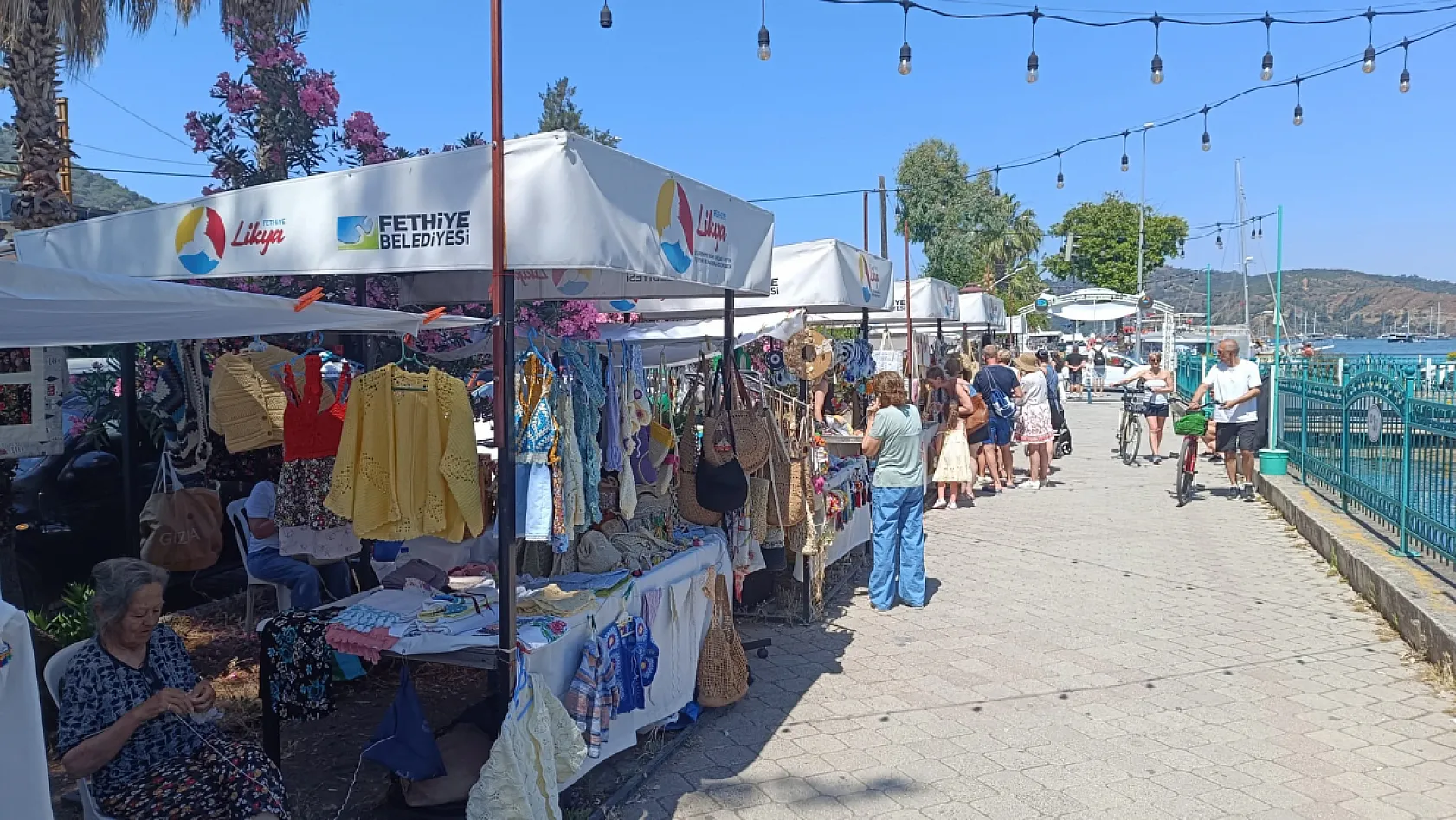 Fethiye'de El Emeği Ürünlere Sezon Hareketliliği: Likya Kadın Derneği Kooperatifi'nde Yoğunluk Başladı