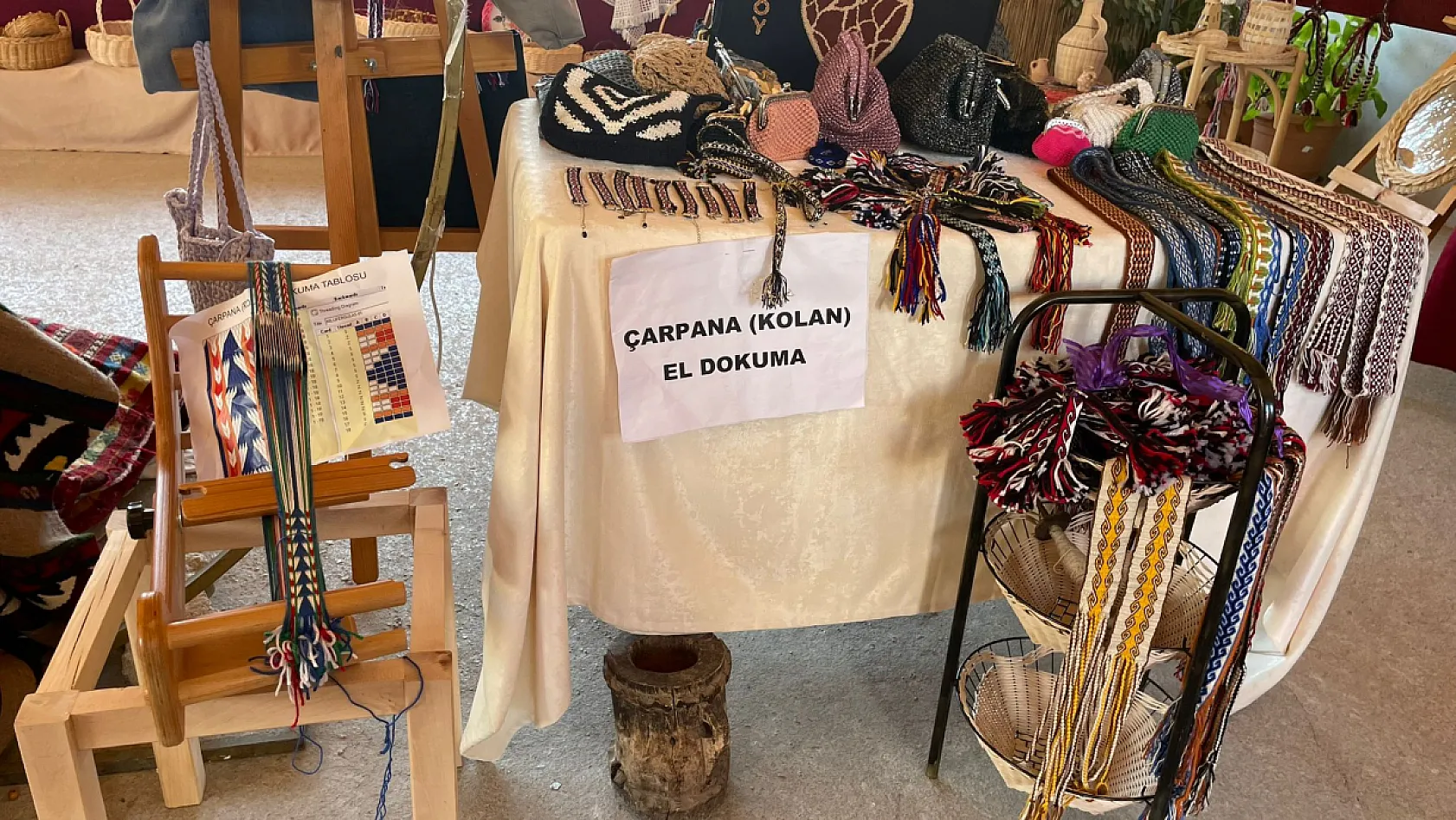 Fethiye'de emek, gelenek ve modern dokunuş aynı sergide buluştu