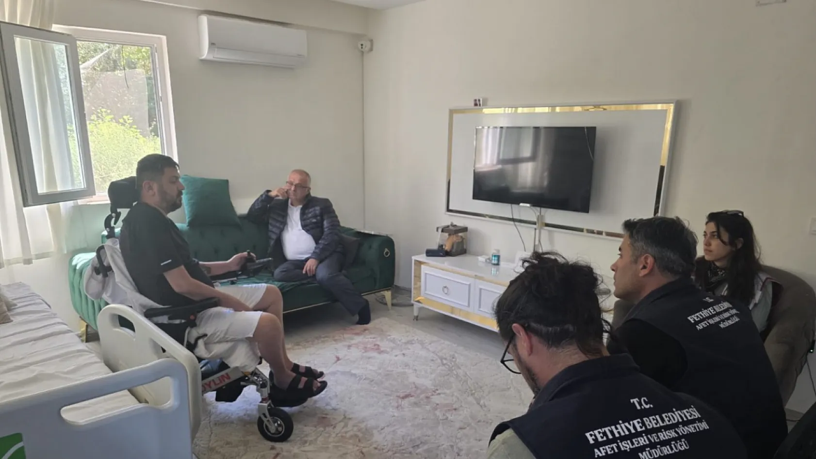 Fethiye'de Engelli Vatandaşlara Afet Eğitimi Sürüyor