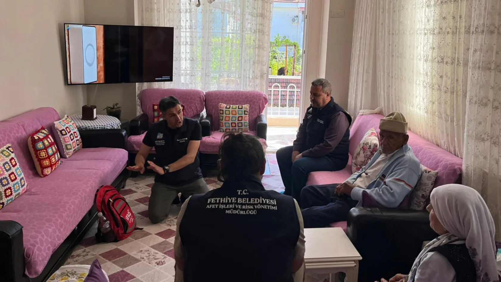 Fethiye'de Engelli Vatandaşlara Afet Eğitimi Sürüyor