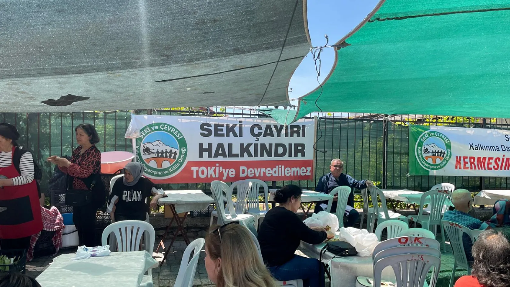 Fethiye'de geleneksel kermes etkinliğine yoğun ilgi
