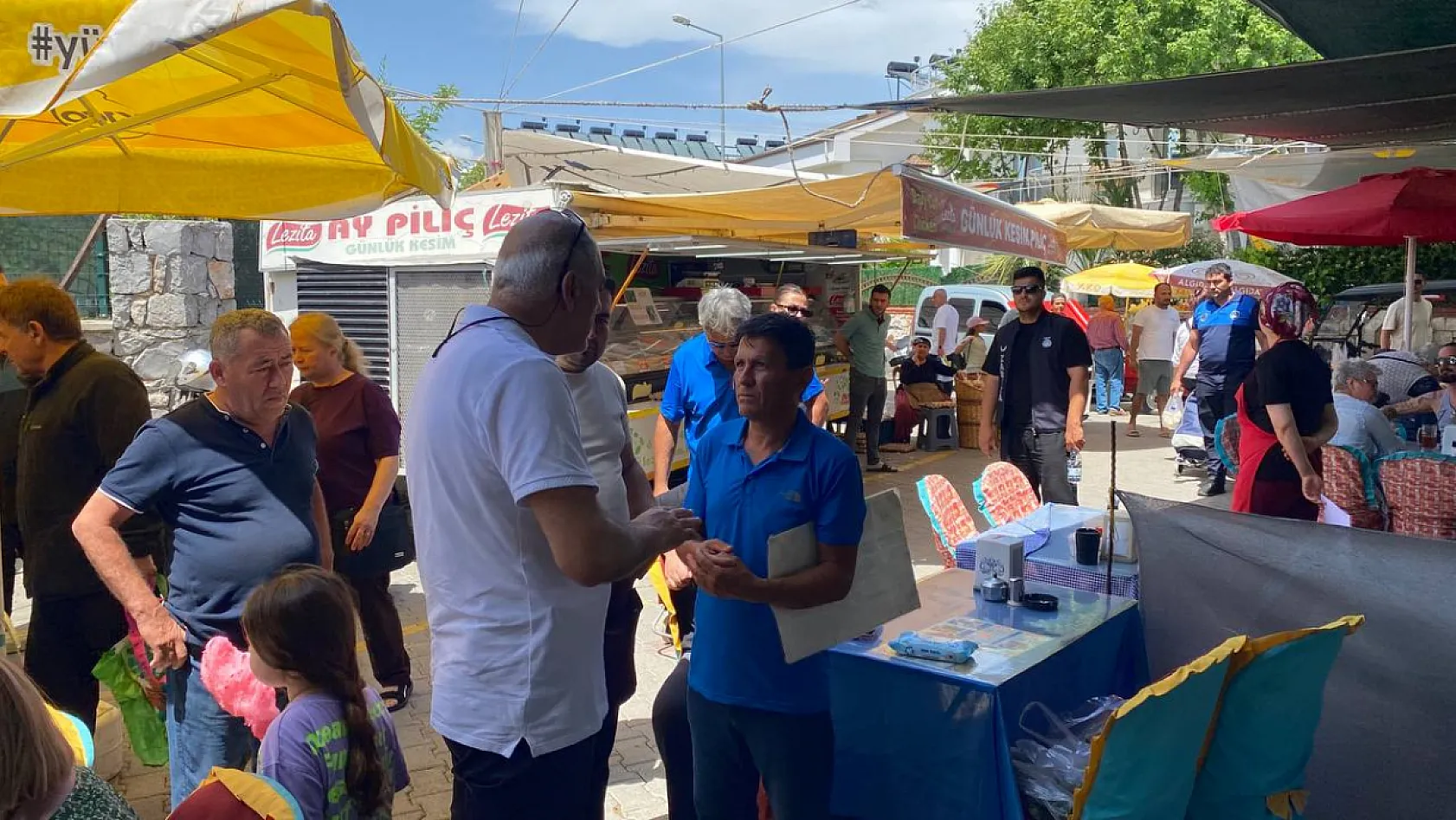 Fethiye'de pazar tezgahlarına sıkı denetim
