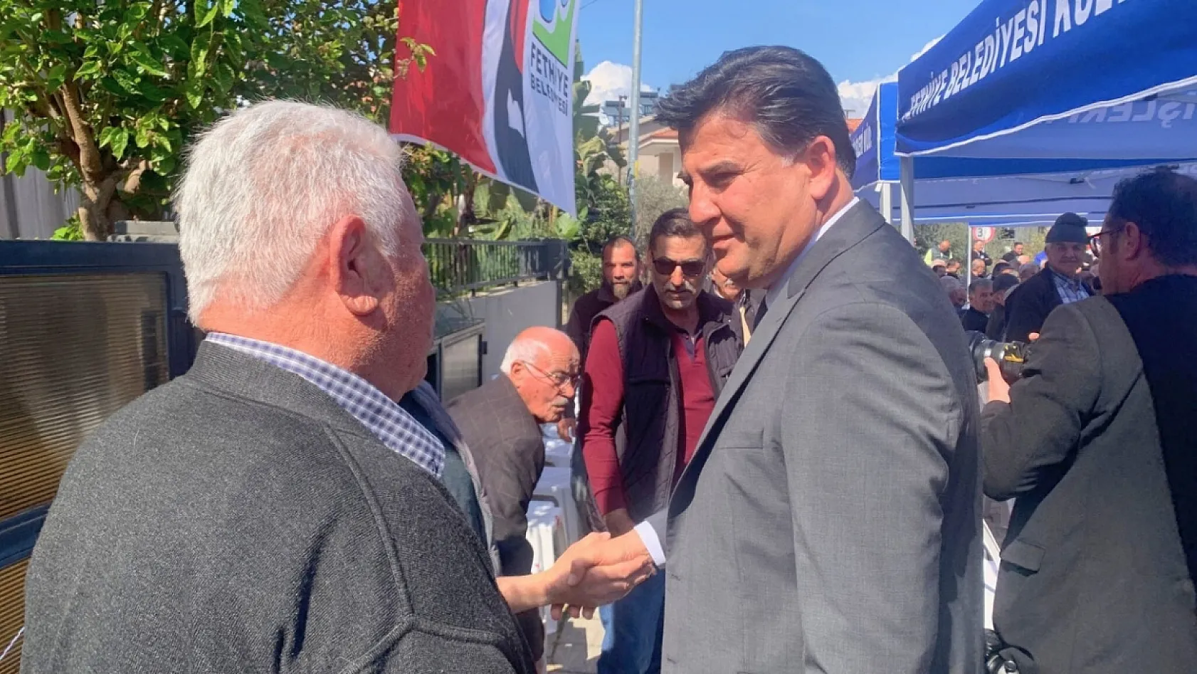Fethiye'de Hacı Veli Camii yeniden yükseliyor: İlk harç atıldı