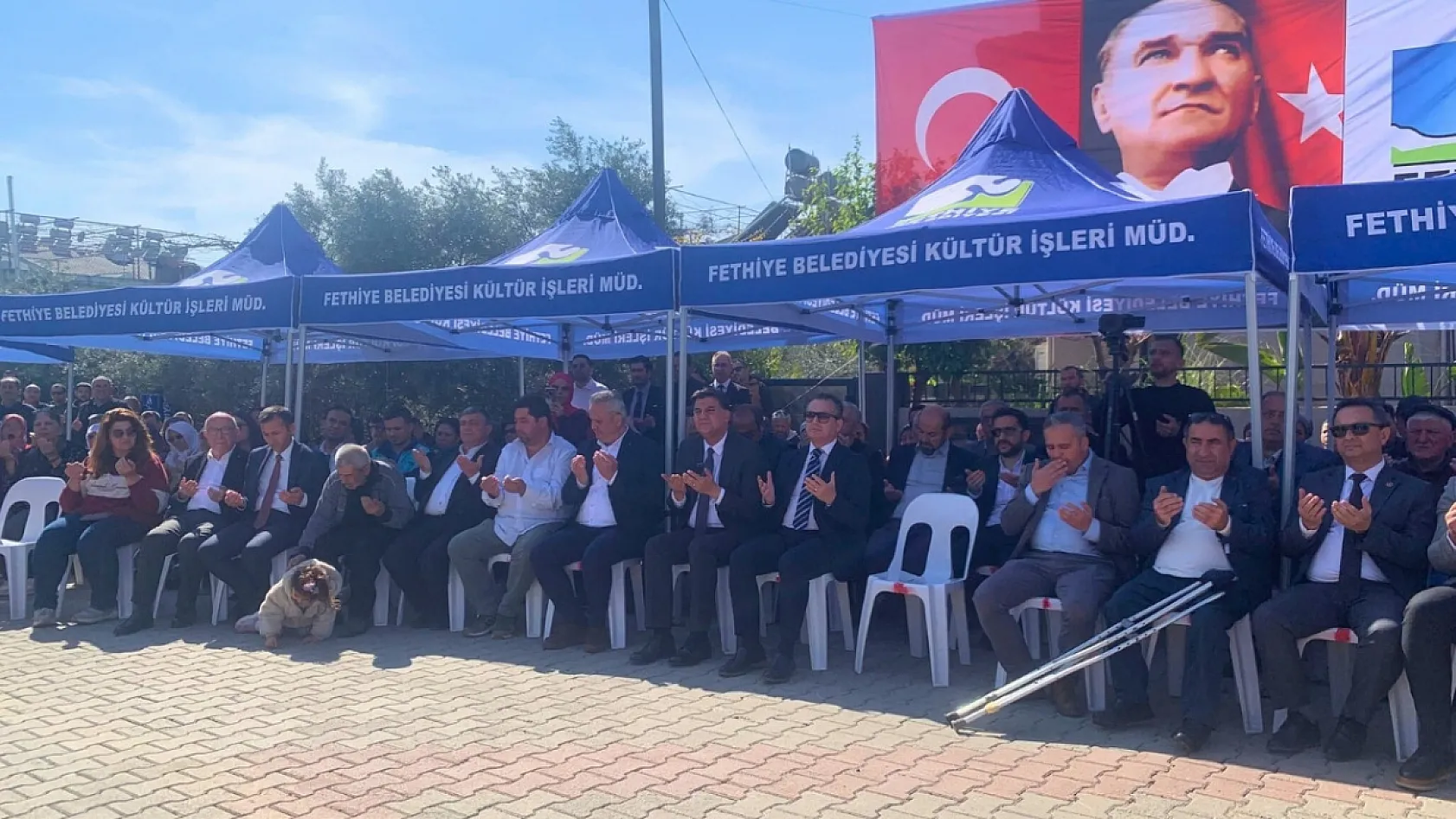 Fethiye'de Hacı Veli Camii yeniden yükseliyor: İlk harç atıldı