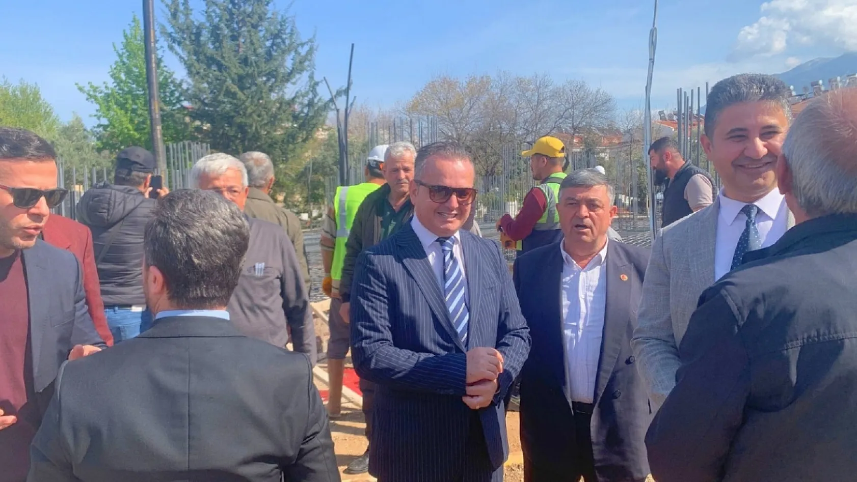 Fethiye'de Hacı Veli Camii yeniden yükseliyor: İlk harç atıldı