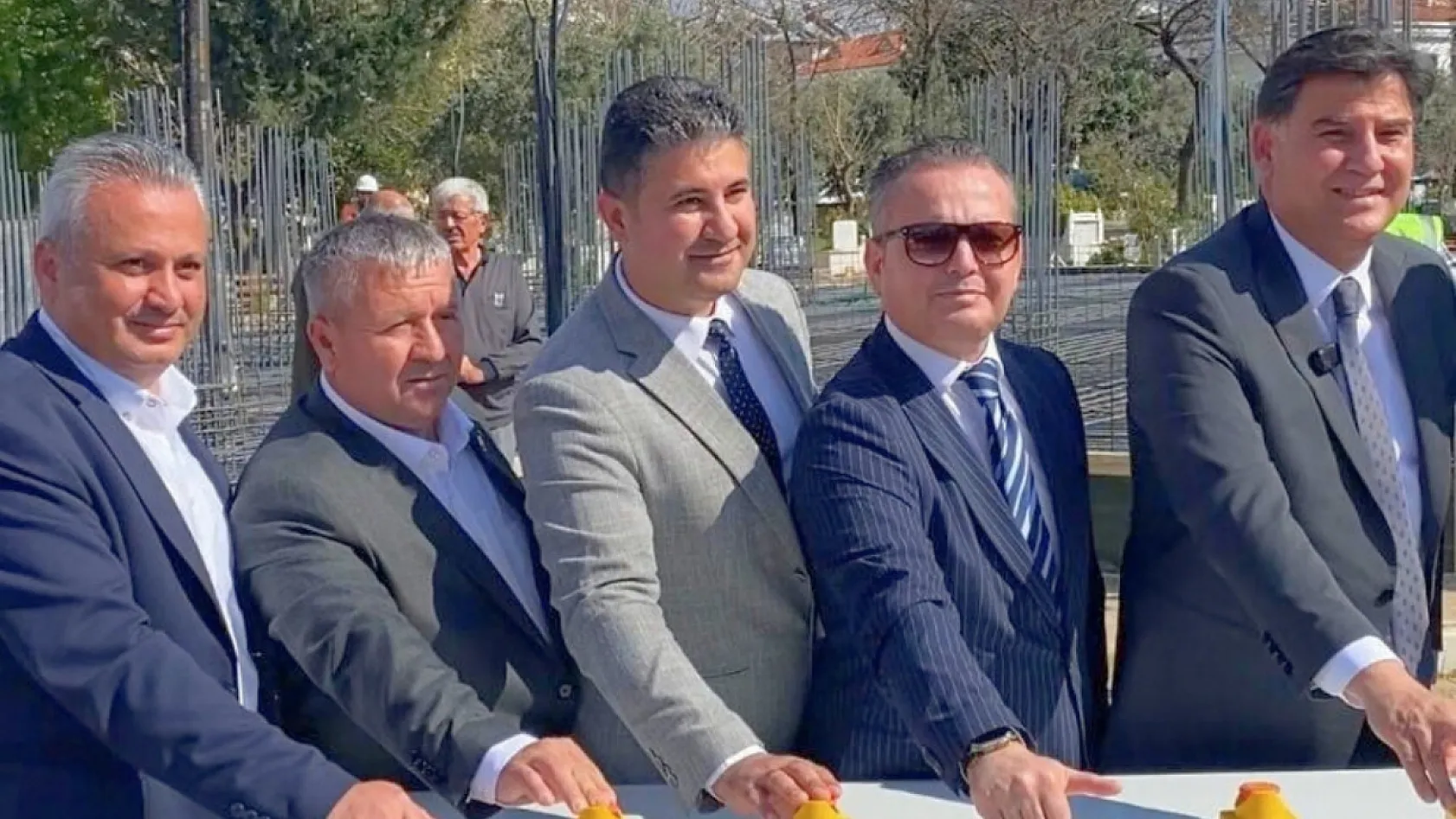 Fethiye'de Hacı Veli Camii yeniden yükseliyor: İlk harç atıldı