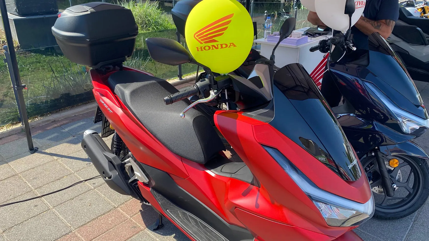 Fethiye'de Honda motosiklet sergisi başladı: Motor tutkunları Uğur Mumcu Parkı'na davet edildi