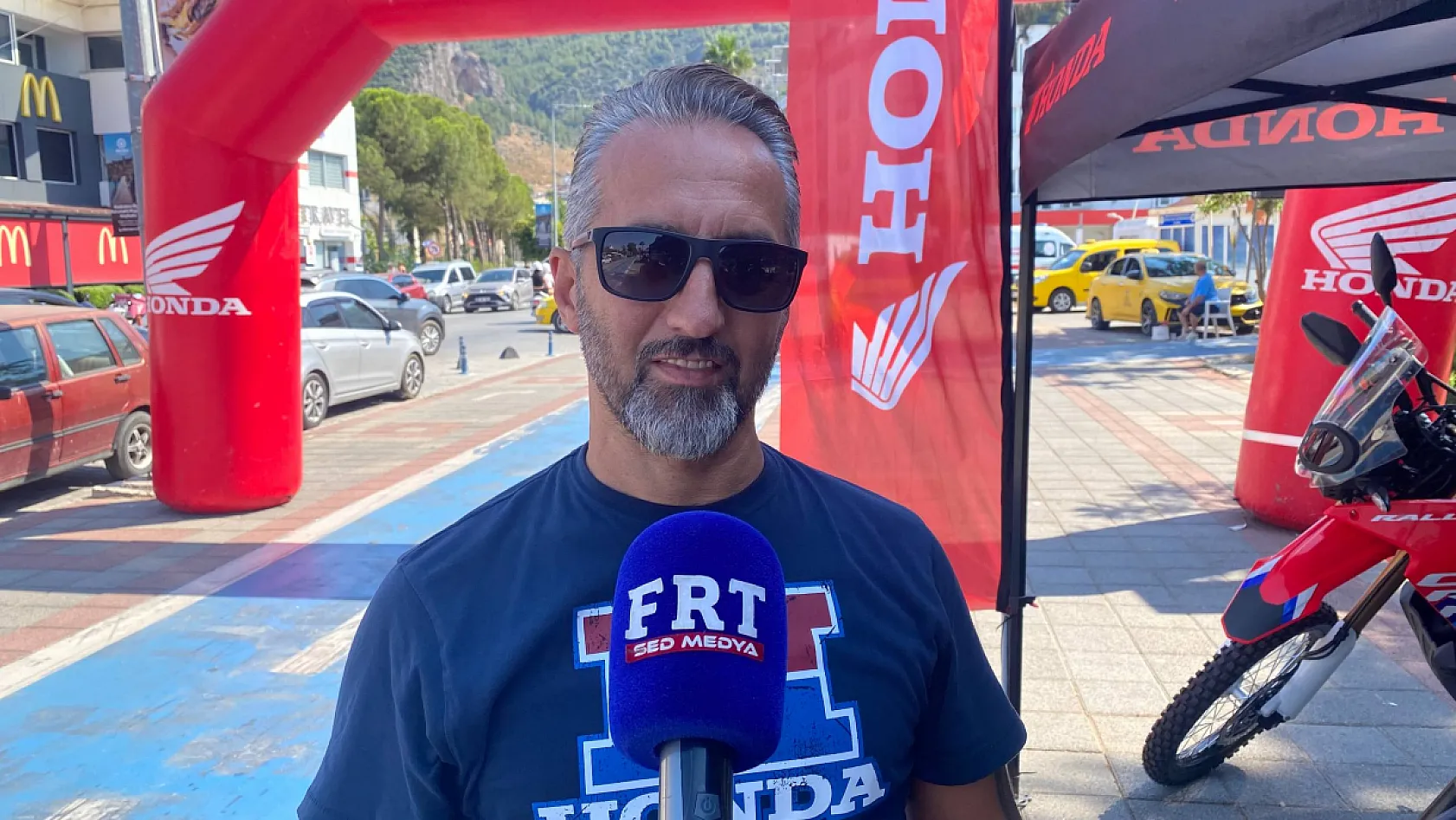 Fethiye'de Honda motosiklet sergisi başladı: Motor tutkunları Uğur Mumcu Parkı'na davet edildi