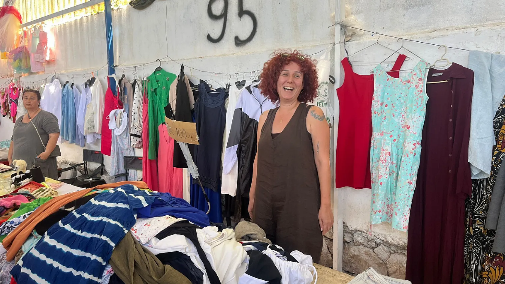 Fethiye'de ikinci el pazarı sosyal dayanışma, üretim ve geri dönüşümle büyüyor