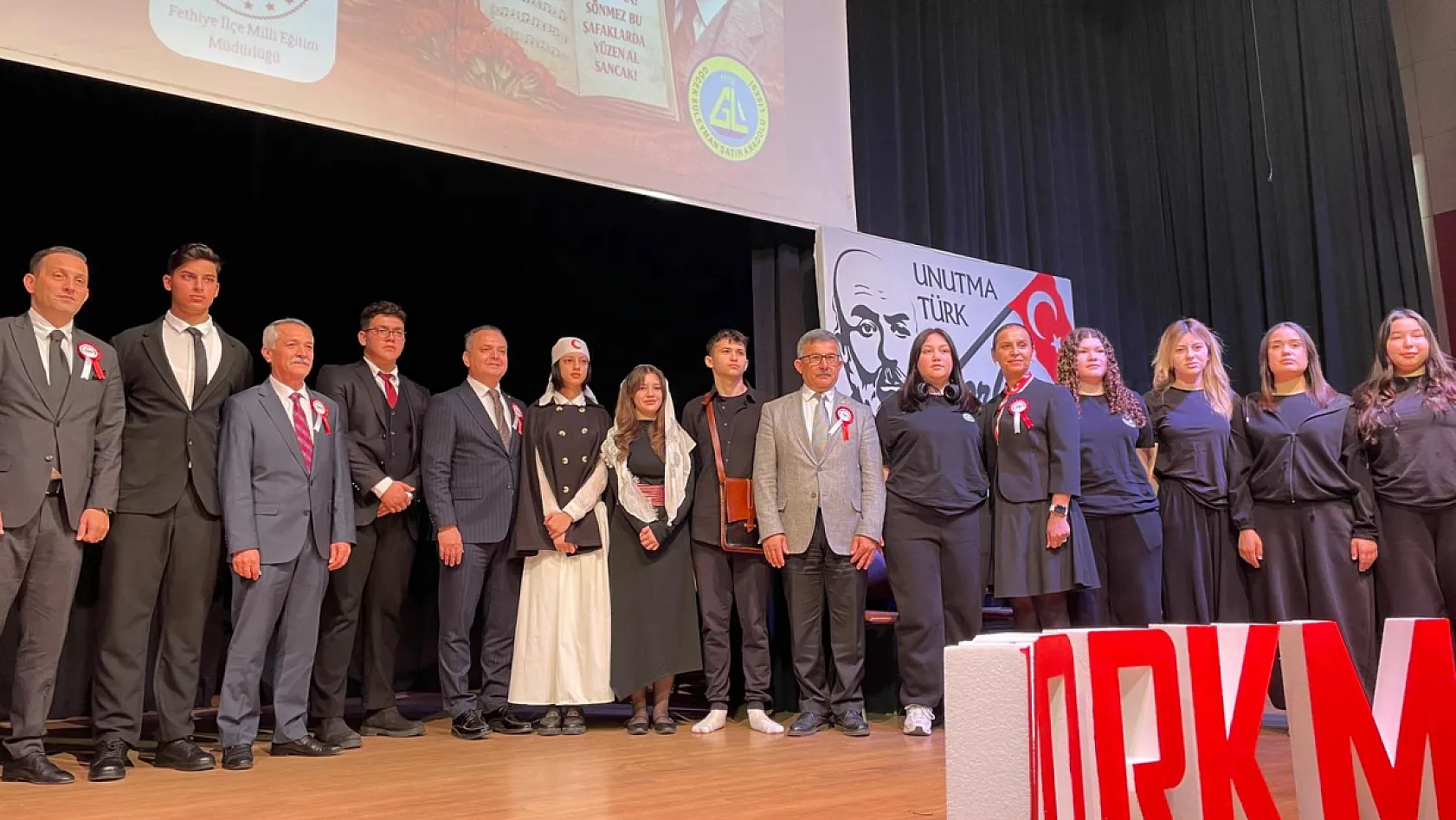 Fethiye'de İstiklal Marşı'nın 105. Yılı Gururla Anıldı