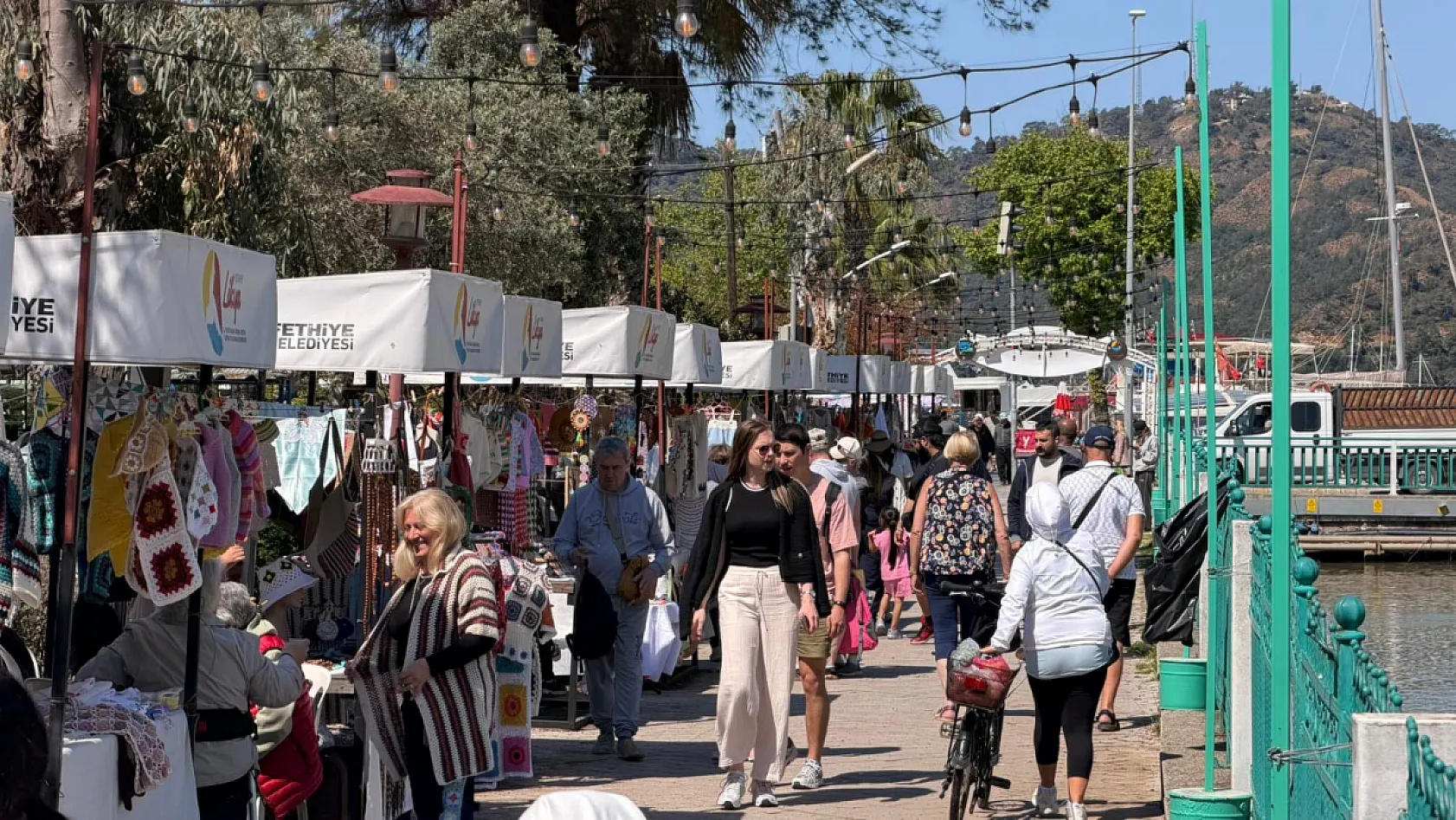Fethiye'de kadın emeği: Likya Kadın Kooperatifi stantları