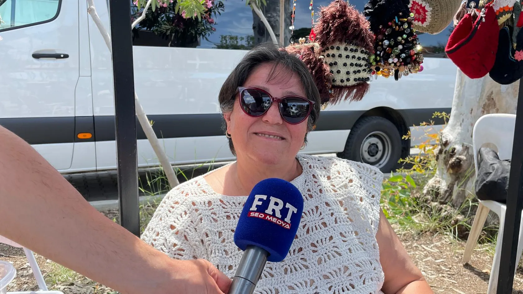Fethiye'de kadınların ürettiği el emeği ürünler stantlarda satışta