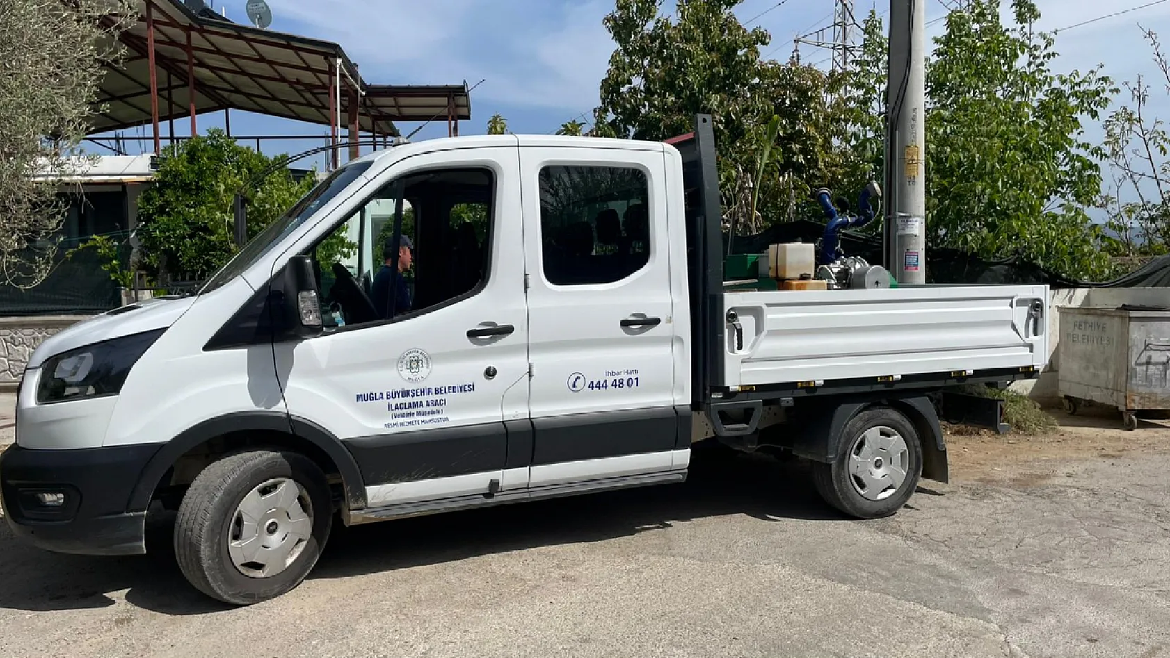 Fethiye'de Karagedik'ten Göcek'e sivrisinekle yoğun mücadele