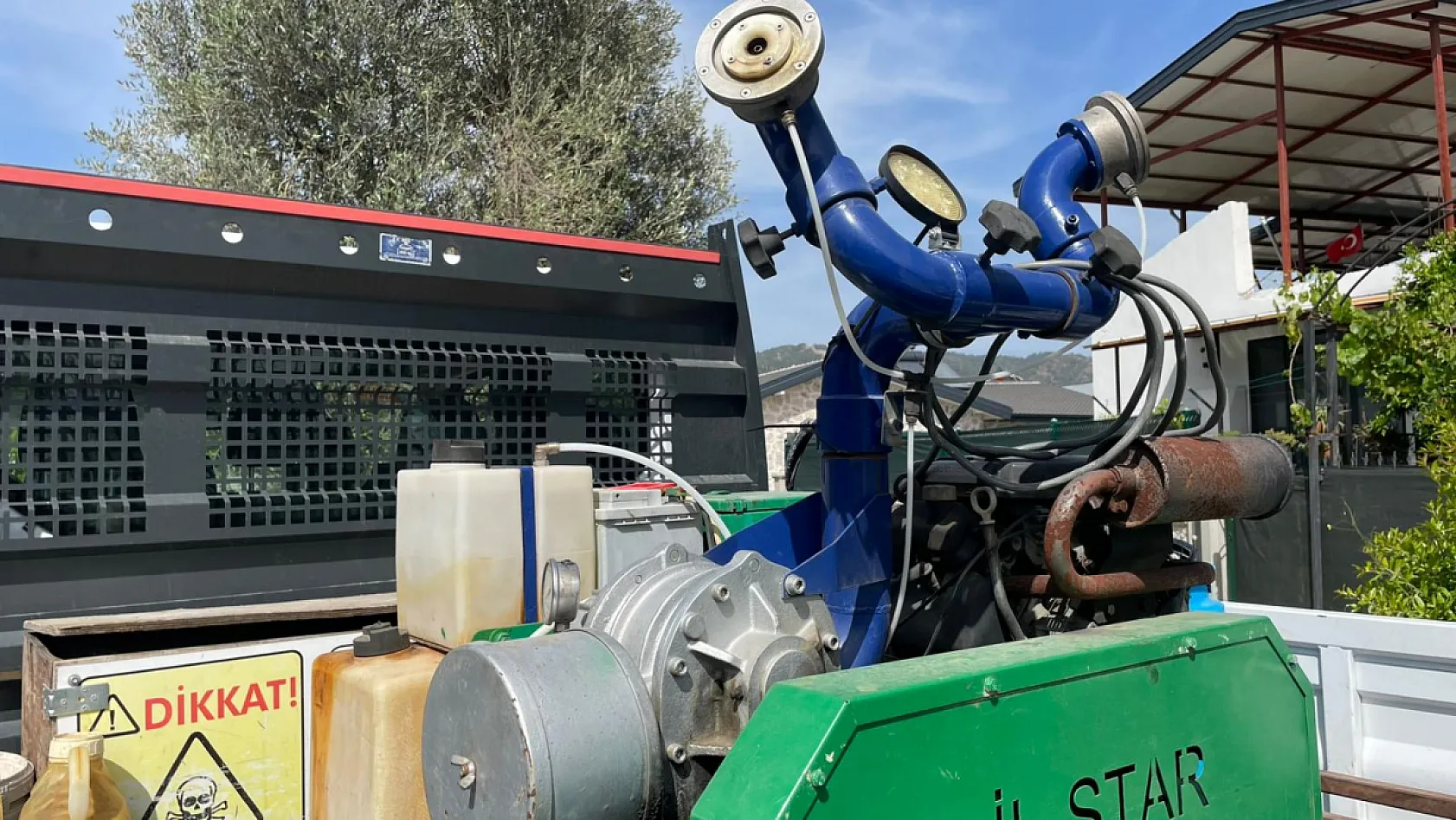 Fethiye'de Karagedik'ten Göcek'e sivrisinekle yoğun mücadele