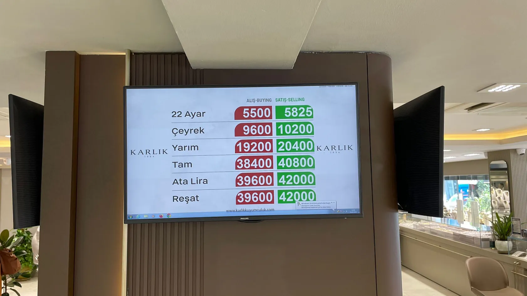 Fethiye'de Karlık Kuyumculuk'tan yatırımcılara 'Üzülmeyin, fiyatlar yükselecek' mesajı