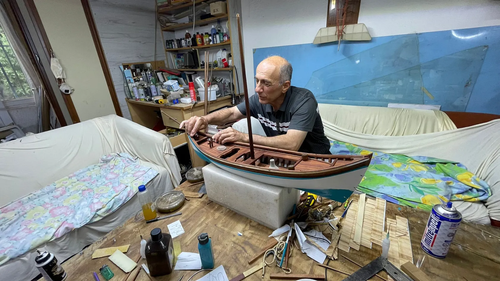 Fethiye'de kaybolan denizcilik mirası maketlerle yeniden canlanıyor