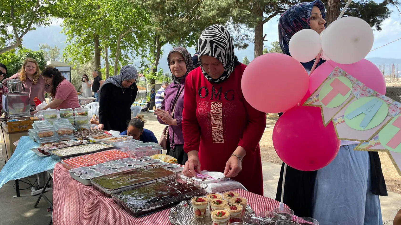 Fethiye'de Kermesten Elde Edilen Gelir Okul İçin Kullanılacak