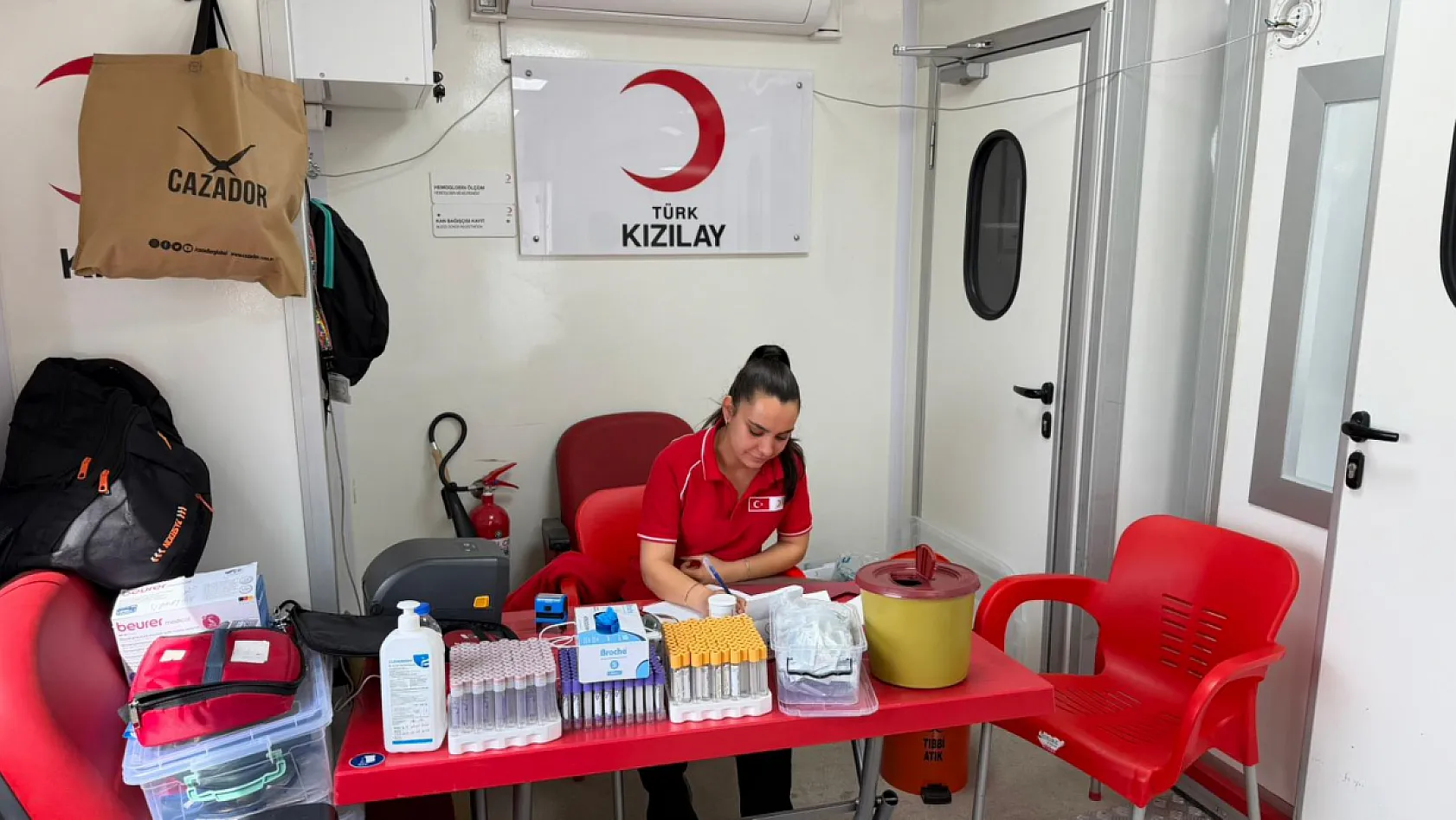 Fethiye'de Kızılay'dan kan bağışı çağrısı Uğur Mumcu Parkı'nda iki gün sürecek