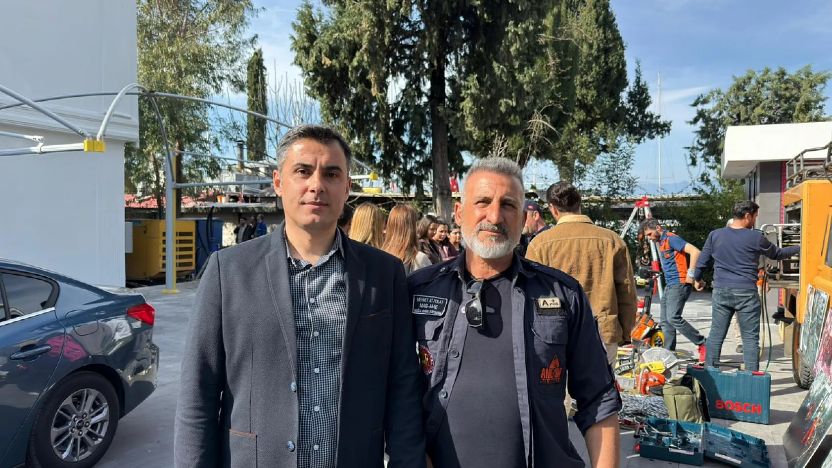 Fethiye'de MELSA Mesleki ve Teknik Anadolu Lisesi'nde afet bilinci eğitimi