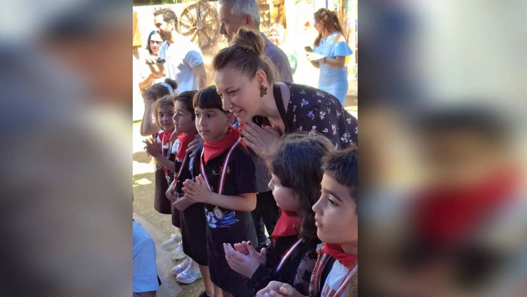 Fethiye Günlükbaşı İbrahim Gül Anaokulu'ndan Rengarenk Sergi şöleni