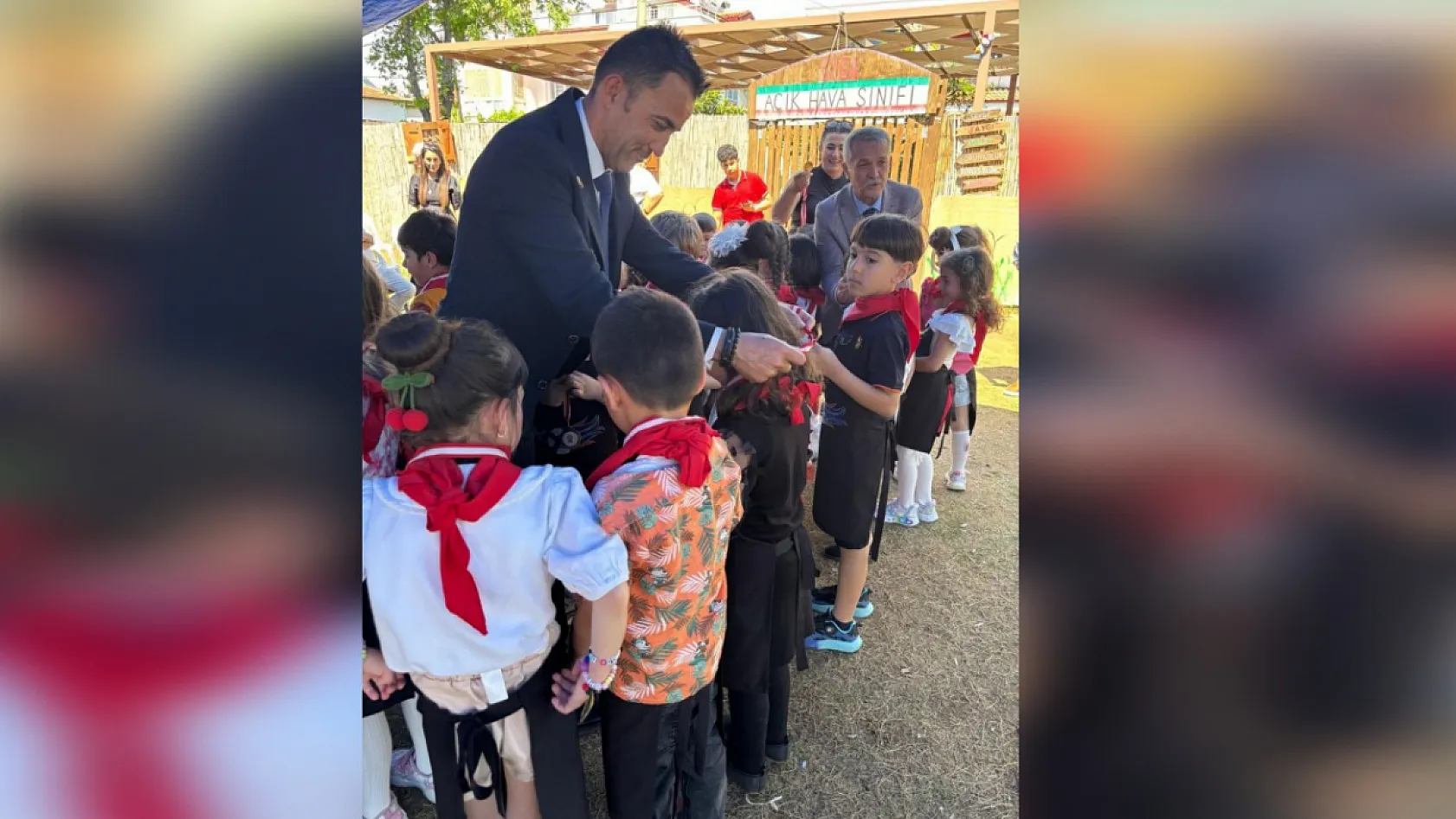 Fethiye Günlükbaşı İbrahim Gül Anaokulu'ndan Rengarenk Sergi şöleni