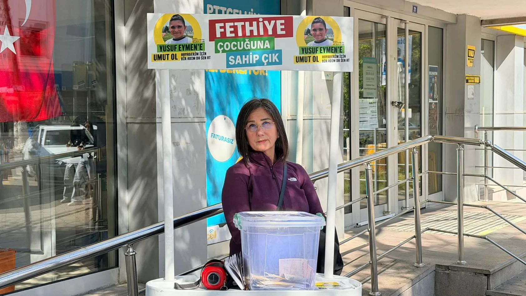 Fethiye'de Minik Yusuf Eymen için umut seferberliği: 'Hep birlikte başaracağız'