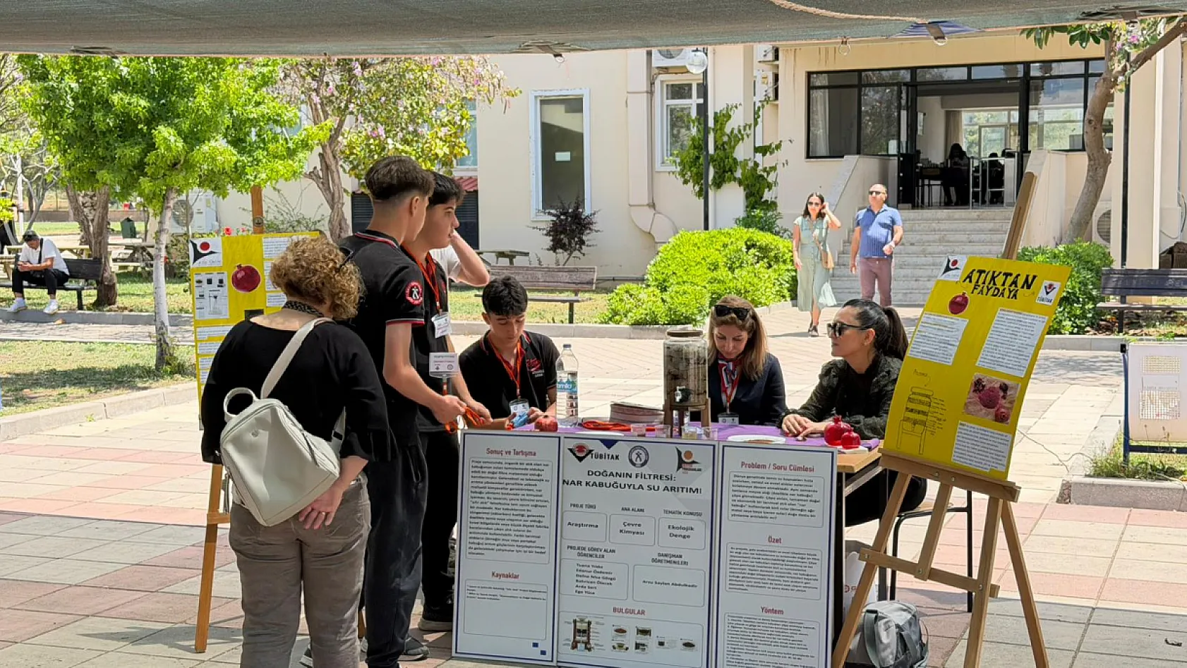 Fethiye'de öğrenciler üretti, TÜBİTAK onayladı: 14 proje sergileniyor